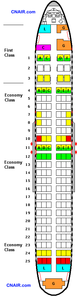 美国航空公司US-Airways波音737-400(Domestic)