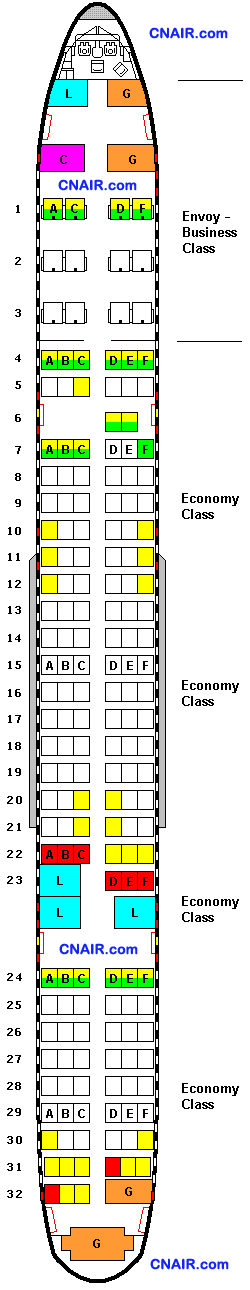 美国航空公司US Airways波音757-200(Trans-Atlantic-Version2) 