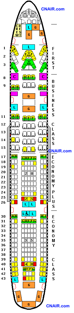 美国联合航空公司波音777-200(International 2)