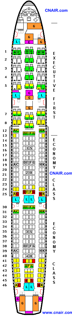 加拿大航空公司空中列车Airbus A330-300机型