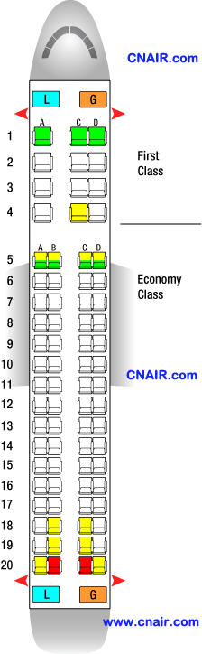 美国航空公司ERJ 175 机型