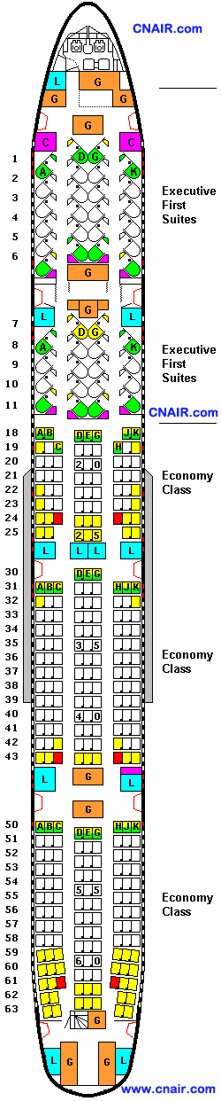 加拿大航空公司波音Boeing 777-300ER 机型