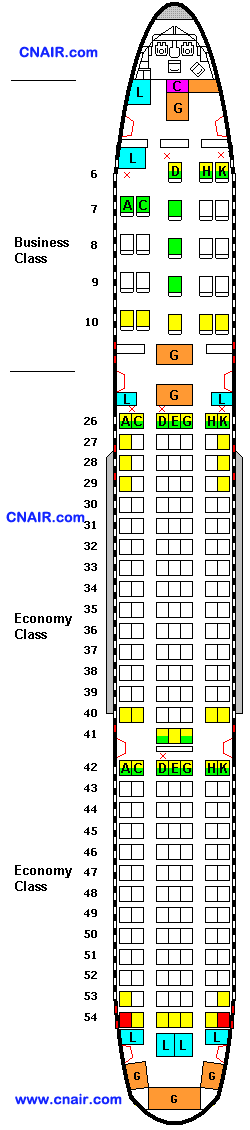 文莱皇家航空公司波音767-300 (Version 1) 机型