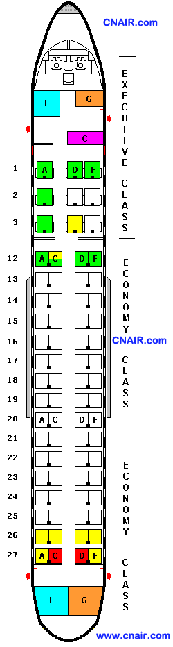 加拿大航空公司ERJ175机型