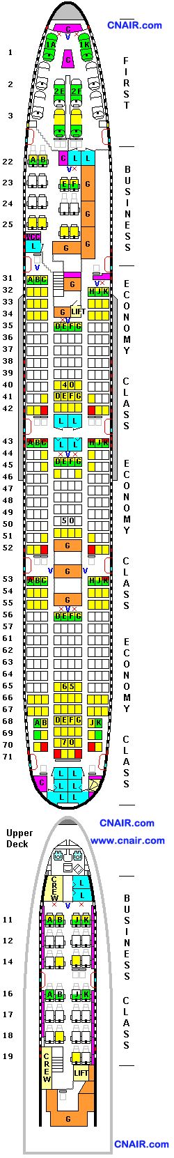 泰国航空公司波音747-400 (Version 7443)