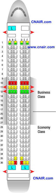 瑞士国际航空公司空中客车A320-214   机型