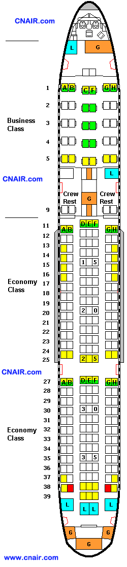 俄罗斯航空公司波音Boeing 767-300 (Version 4)   机型