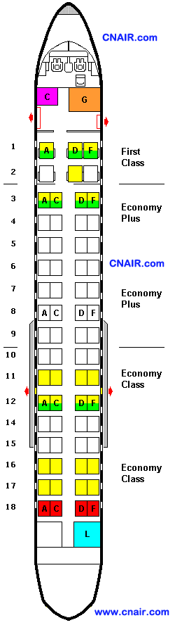 梅萨航空公司CRJ 700  机型