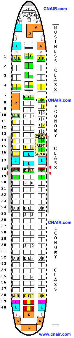 新西兰航空公司波音Boeing 767-300  机型