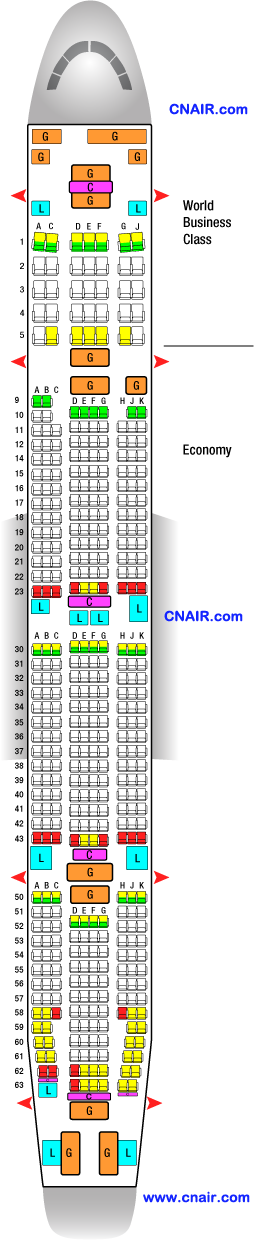 荷兰皇家航空公司波音777-300 ER   机型