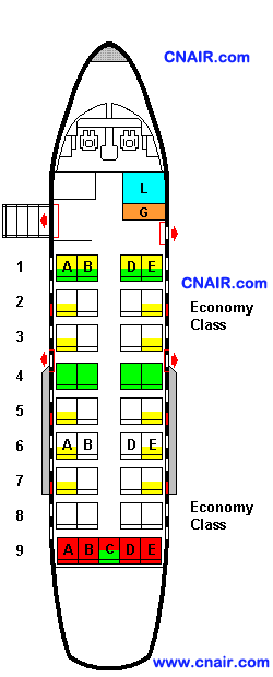美国地平线航空公司CRJ-Q200 (DH8)机型