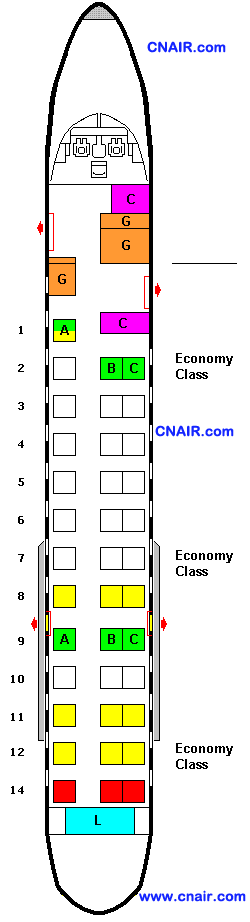 美国Expressjet航空公司ERJ 135机型