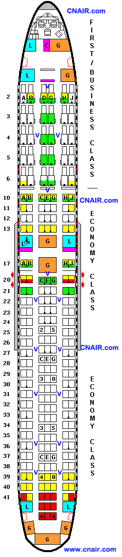 美国航空公司波音Boeing 767-300 (New Biz) 机型