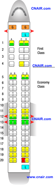 大西洋东南航空公司CRJ 900  机型