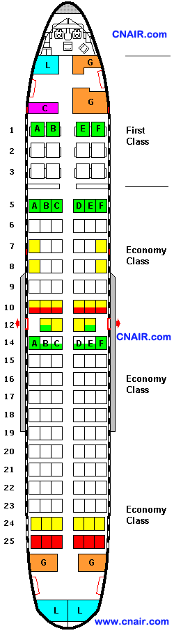 美国大陆航空公司波音737-300 机型