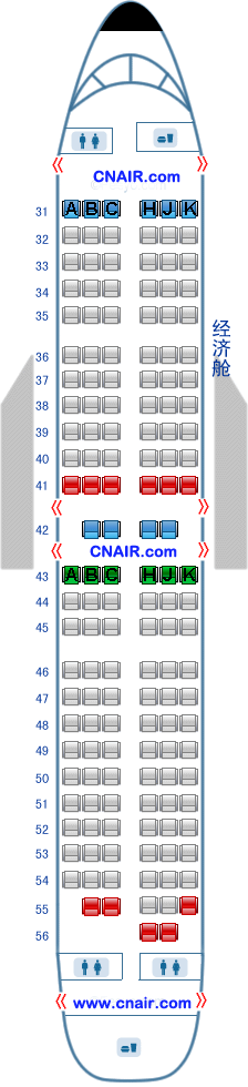 中国南方航空公司（南航）波音Boeing737-700 T1飞机