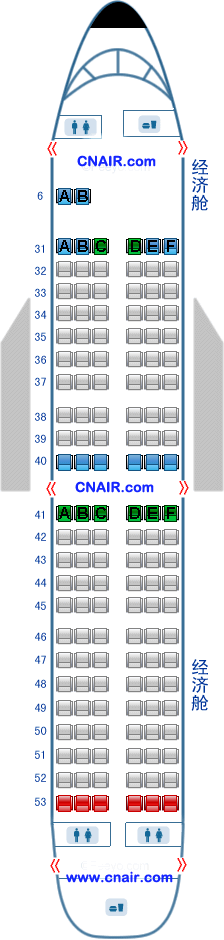 中国东方航空公司（东航）波音Boeing737-700 T3飞机