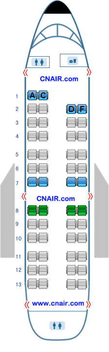 上海航空公司CRJ飞机