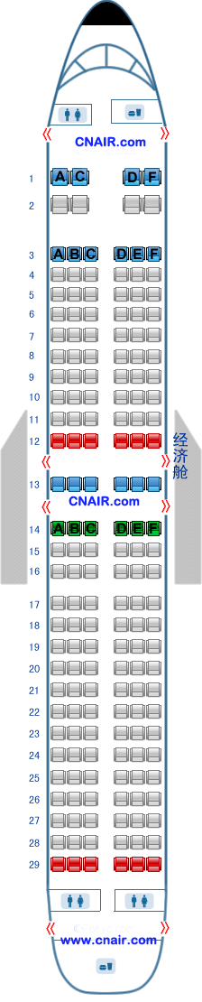 联合航空公司 波音Boeing737-800 飞机