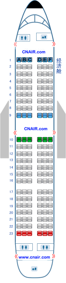 西部航空公司空中客车Airbus319 飞机